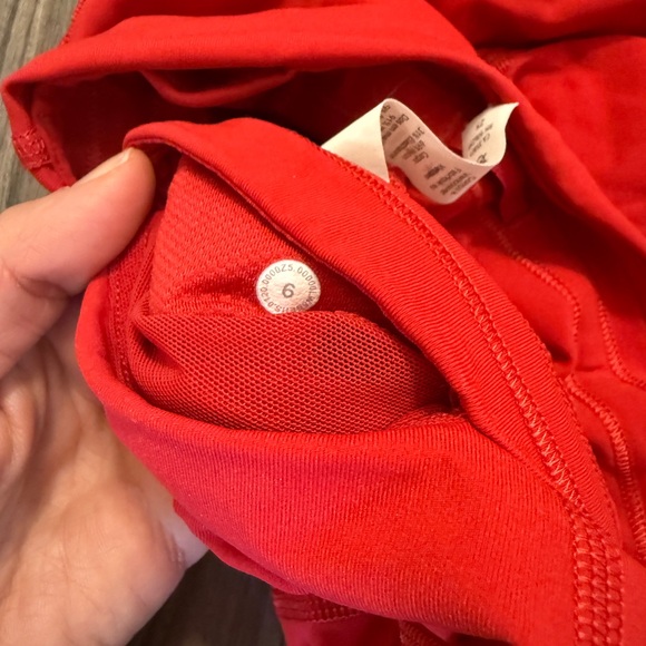 Lululemon Red Activewear Leggings - Picture 6 of 6